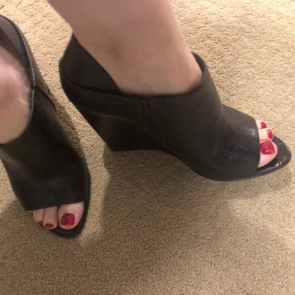 Alexander Wang Alla open toe wedge pumps heels  (size 38) - Picture 3 of 14